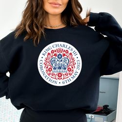 king charles iii sweatshirt, 6th of may 2023 hoodie, coronation day souvenir, uk graphic tees, gift for british, gift fo