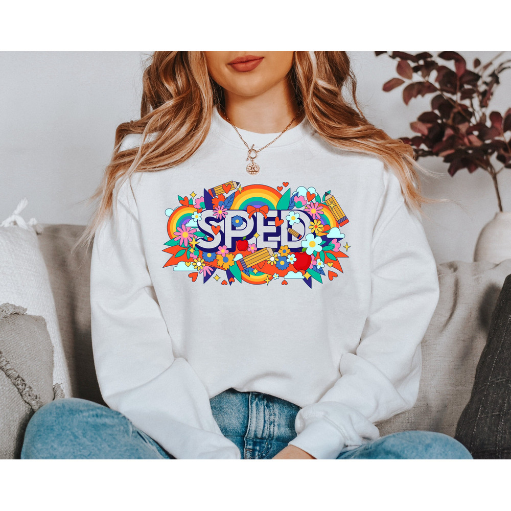 Special Education Teacher Sweatshirts, Special Education Sweatshirt, Sped Squad, Sped Teacher Hoodie, Special Education Gifts, Sped Team.jpg