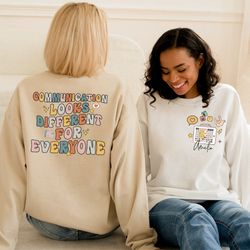 speech pathologist sweatshirt, slp speech therapist gift, speech language pathologist gift, language therapy sweatshirt,