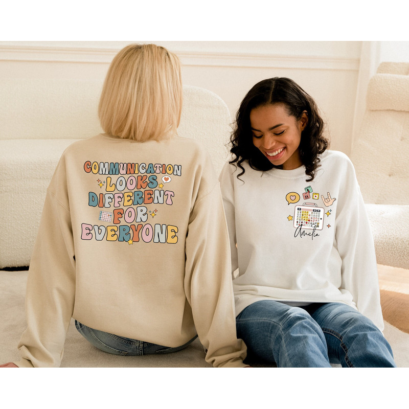 Speech Pathologist Sweatshirt, SLP Speech Therapist Gift, Speech Language Pathologist Gift, Language Therapy Sweatshirt, SLP Student Gift.jpg