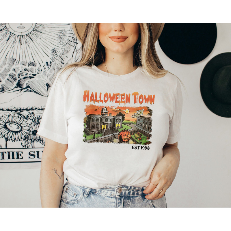 Vintage Halloweentown Est 1988 Tshirt, Disney Halloween Shirt, 2023 Halloween Party Shirt, Fall Pumpkin Shirt, Halloweentown.jpg
