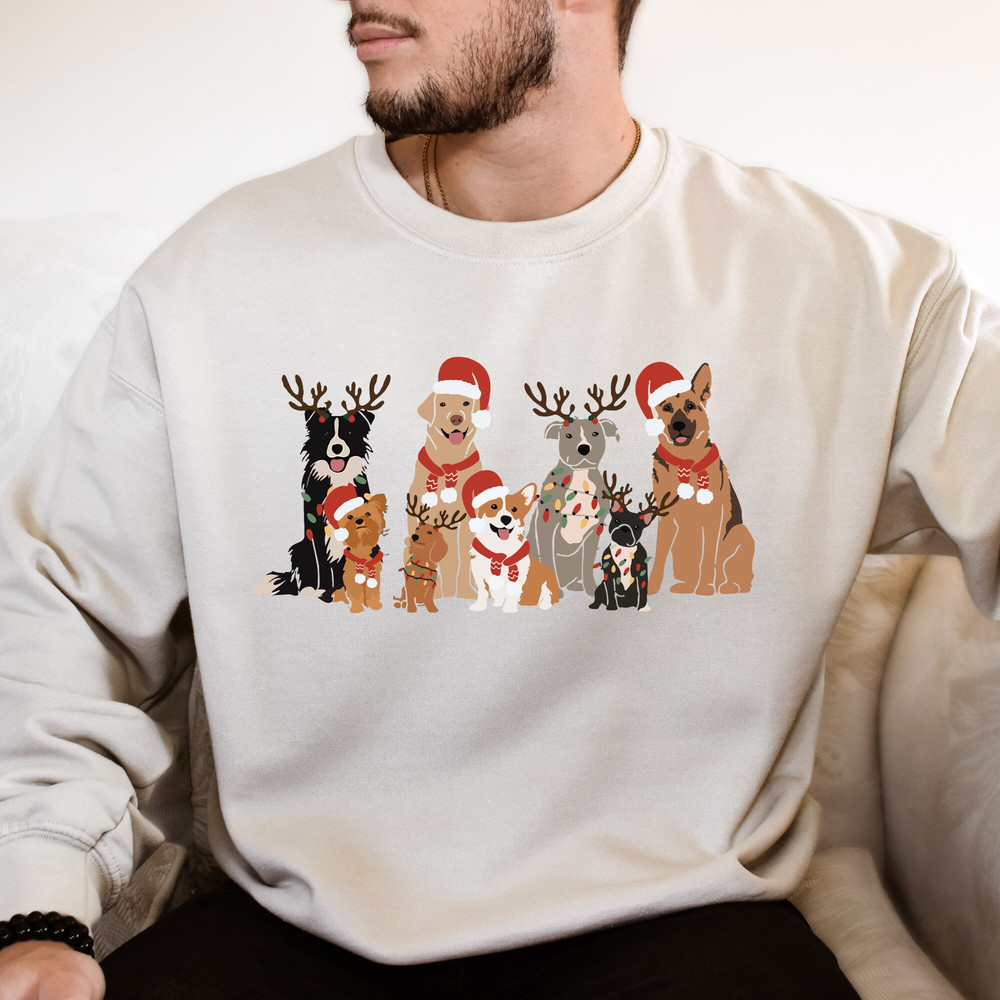 Christmas Dog Sweatshirt, Dog Owner Christmas Gift, Dog Christmas Sweatshirt, Christmas Sweater, Holiday Sweater, Christmas Shirt, Dog Gift.jpg