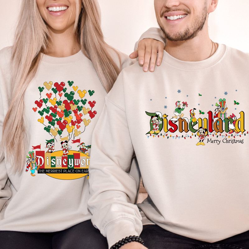 Disneyland Christmas Sweatshirts, Disneyland Xmas Sweatshirts, Mickey Christmas, Merry Christmas, Christmas Sweatshirt, Disneyland Vacation.jpg