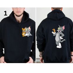 funny tom and jerry shirt, tom shirt, jerry shirt, tom and jerry, cartoon shirt, gift for kids, gift for friends, casual