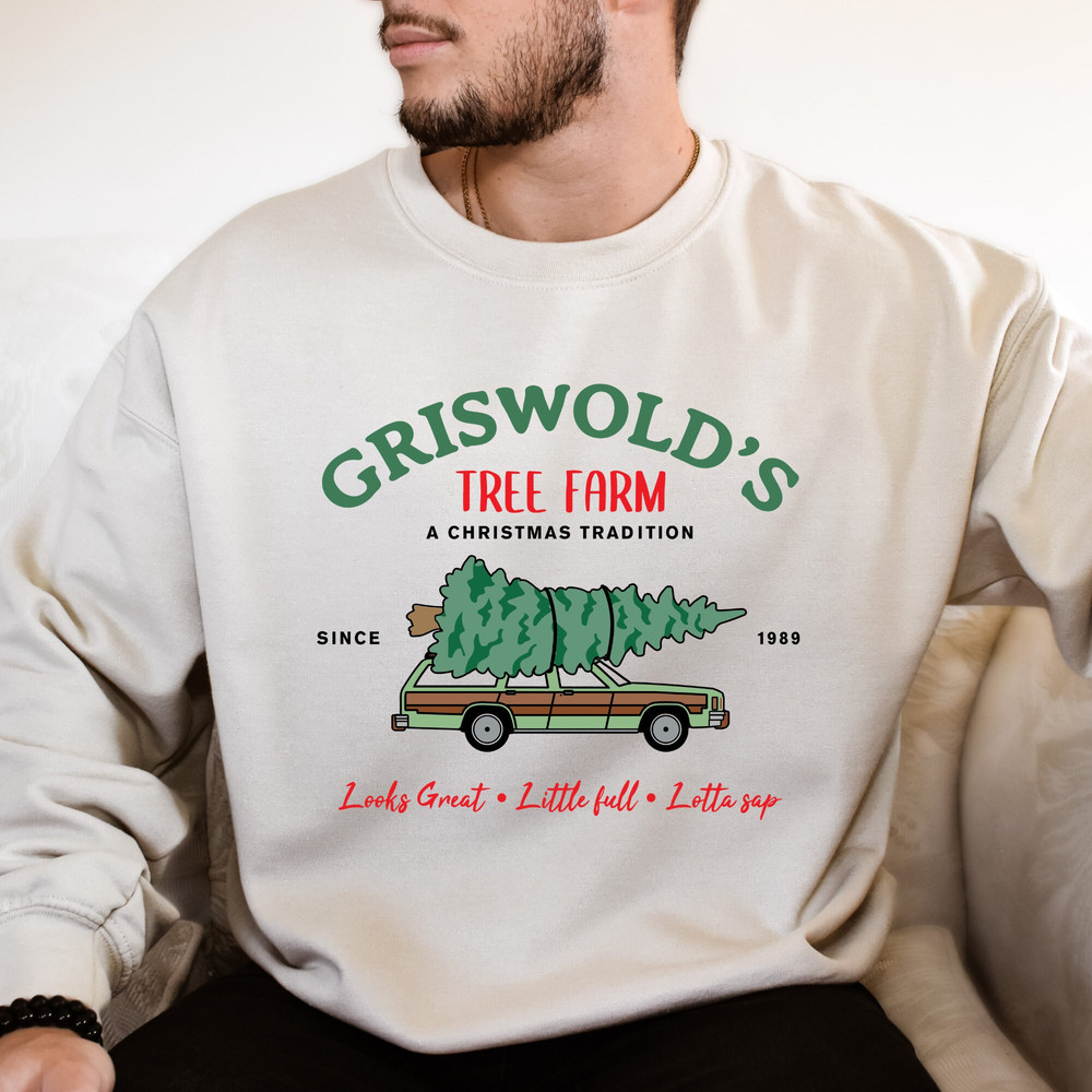 Griswold's Tree Farm Since 1989 Sweatshirt, Christmas Shirt, Christmas Sweatshirt, Christmas Family, Christmas Gift, Women's Christmas Shirt.jpg