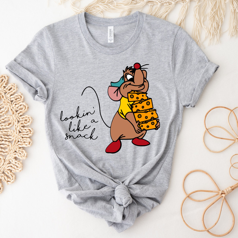Lookin' Like A Snack Gus-Gus Shirt, Disney Cindrella Shirt, Disney Snacks, Disneyland Trip Shirt, Disney Family Shirt, Disneyland, Cindrella.jpg