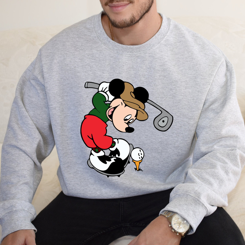 Mickey Golf Shirt, Sweatshirt, Hoodie, Disney Unisex Shirt, Disney Family Matching Shirt, Golfer, Disney Vacation Shirt 1.jpg