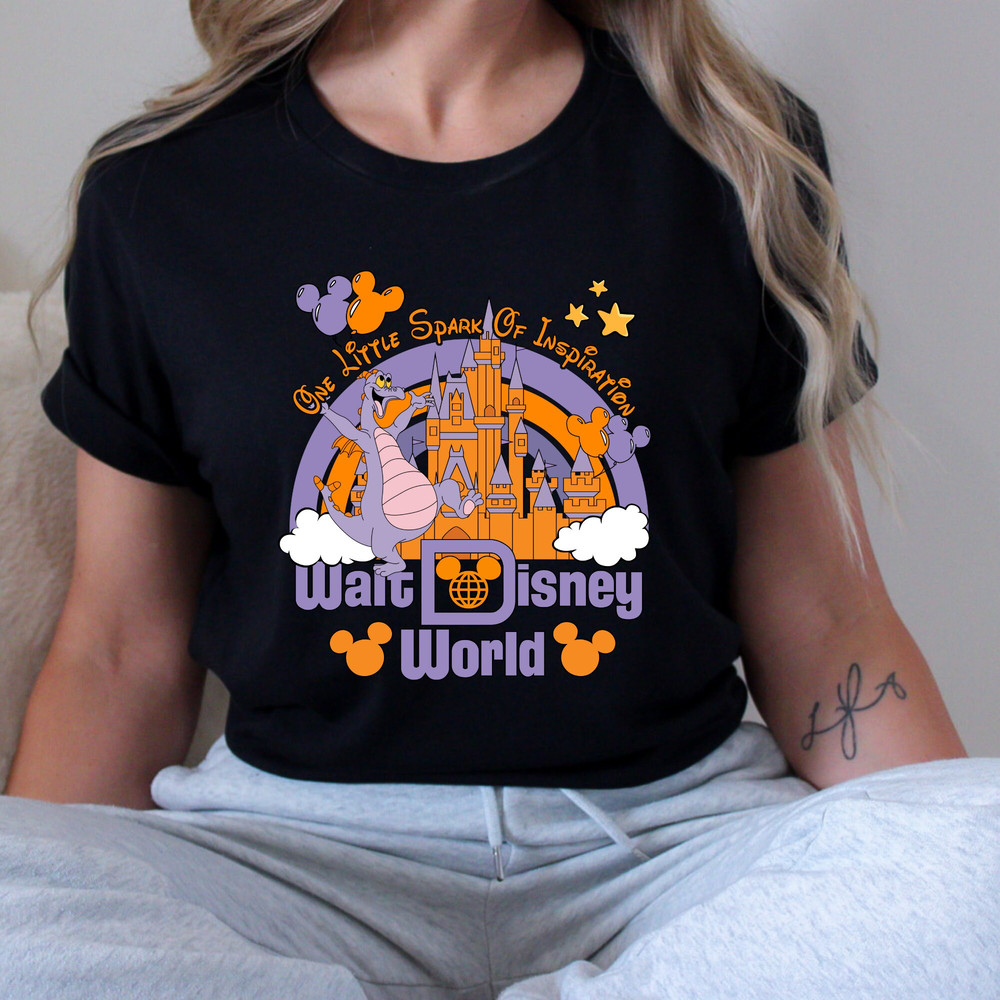 One little spark, of inspiration Shirt, Disney Figment Shirt, Disney Shirt, Disney World Shirt, Epcot Center Shirt, Figment.jpg