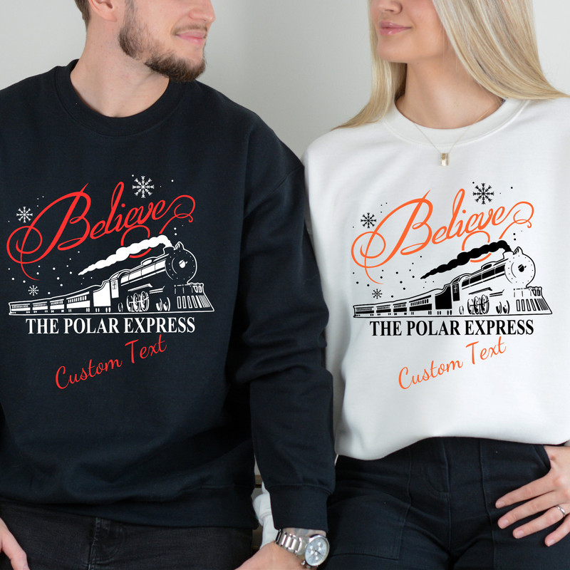 Polar Express Sweatshirt,Polar Express Family Shirt, Christmas Gift For Family, Christmas Sweatshirt, Family Holiday Shirts, Holiday Hoodie,.jpg