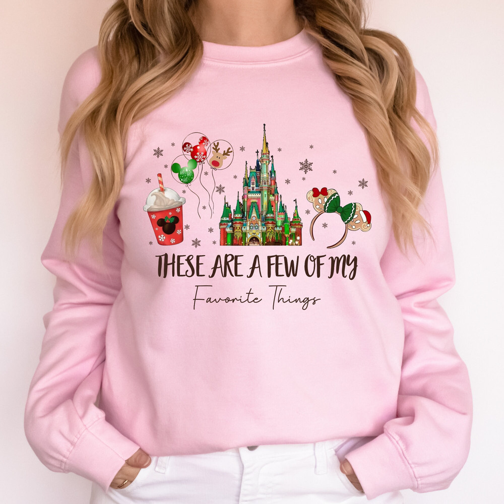 Retro These Are a Few of my Favorite Things Disney Christmas Shirt, Mickey And Friends Christmas, Disney Christmas Family 1.jpg