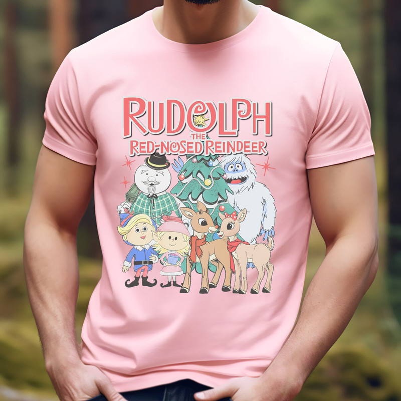 Rudolph The Red Nosed Reindeer Christmas Sweatshirt, Reindeer Christmas Shirt, Cute Christmas Sweatshirt, Rudolph Christmas Shirt.jpg