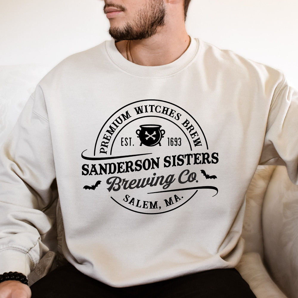 Sanderson Sister Brewing Co Sweatshirt, Sanderson Sisters Sweatshirt, Sanderson Sister Shirt, Halloween Shirt, Sanderson Sweatshirt.jpg
