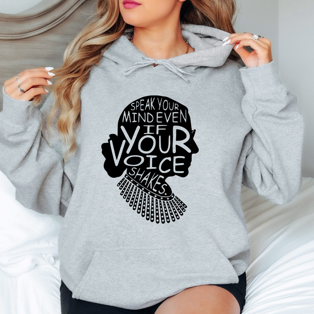 Speak Your Mind Even Even If Your Voice Shakes Shirt, Ruth Bader Ginsburg Shirt, Notorious RGB, RGB Shirt, 1.jpg