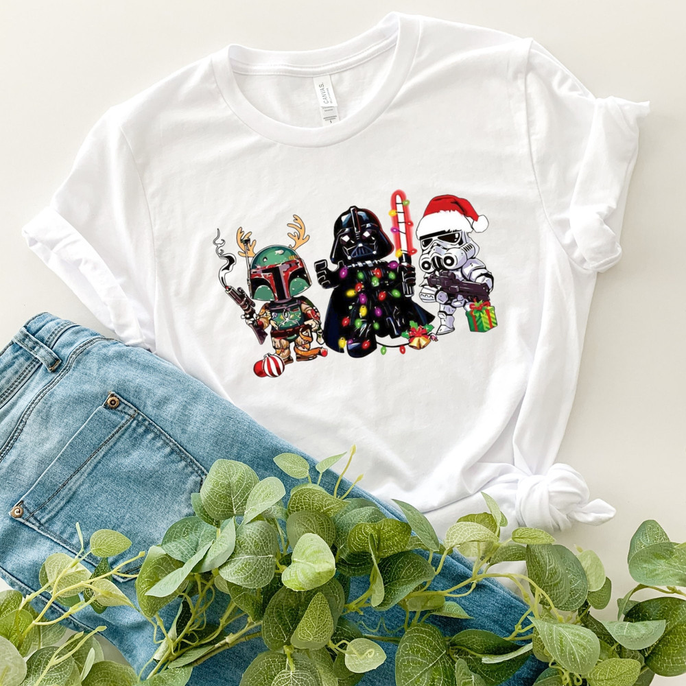 Star War Funny Christmas Shirt,Cute Star War Sweatshirt,Star War Hoodie,Christmas Gift,Storm Trooper,Christmas Darth Vader,Star Wars Sweater 2.jpg