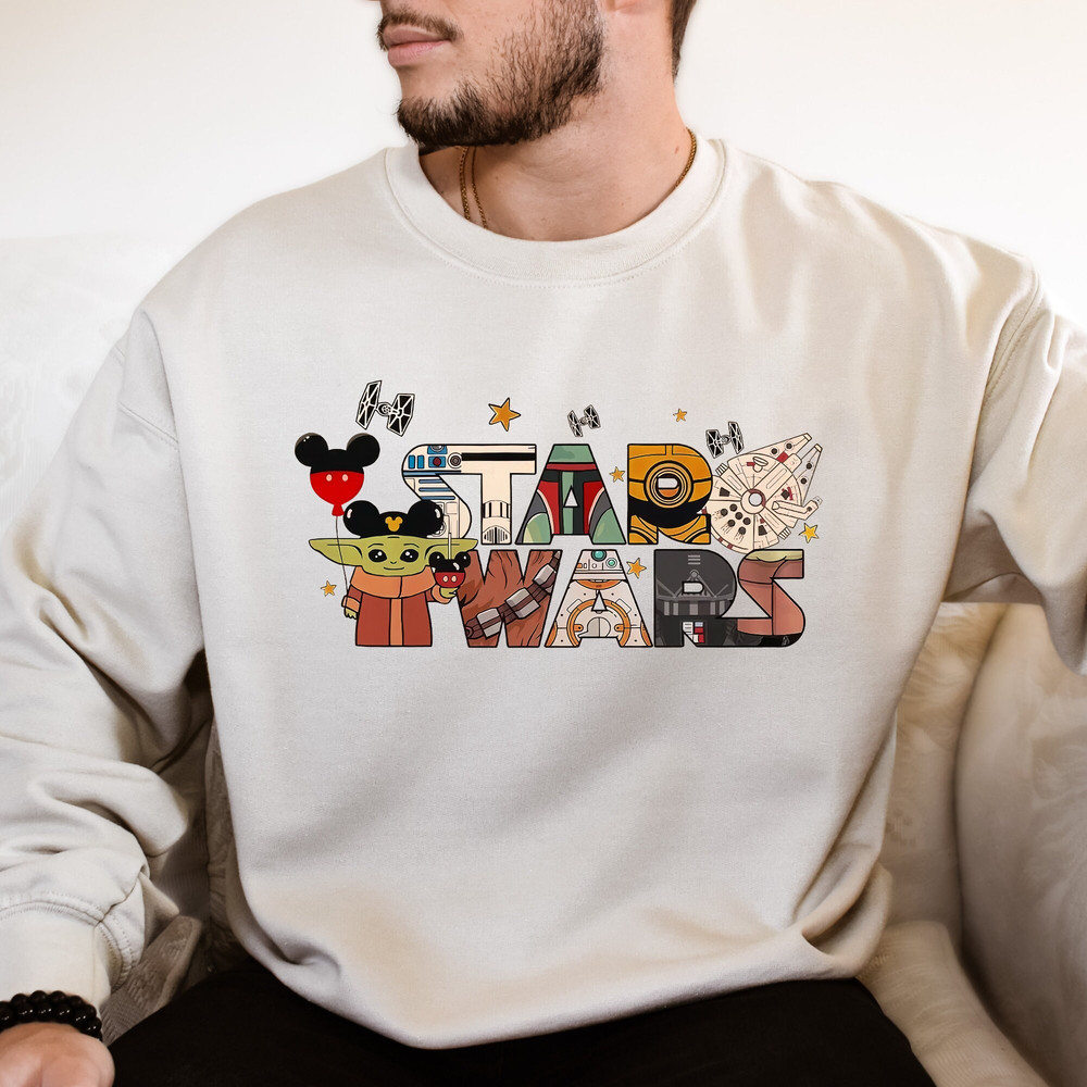 Star Wars Shirt, Star Wars Disney Shirt, Star Wars T-shirt, Disney Man Shirt, Disney Star Wars Shirt, Disney Trip Shirts, Disneyland Tee 1.jpg
