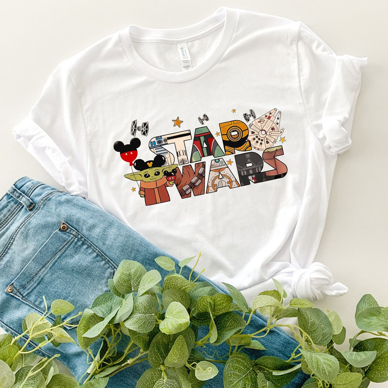 Star Wars Shirt, Star Wars Disney Shirt, Star Wars T-shirt, Disney Man Shirt, Disney Star Wars Shirt, Disney Trip Shirts, Disneyland Tee.jpg