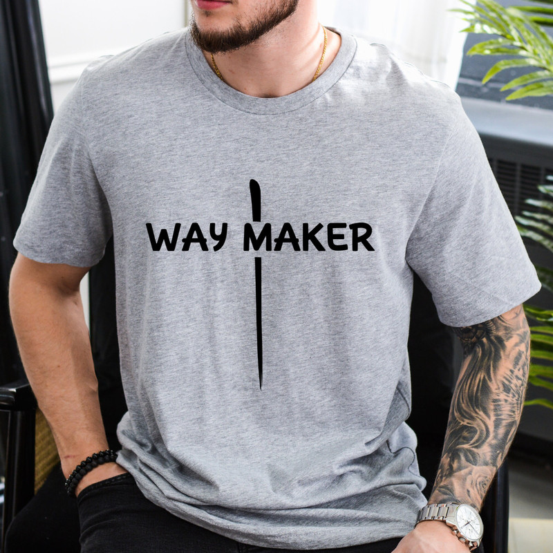 Waymaker Shirt, Christian Shirts, Bible Verse Shirt, Religious Sweater, Blessed Sweatshirt, Christ Jesus Shirt, Jesus Tee, Best Church Shirt.jpg