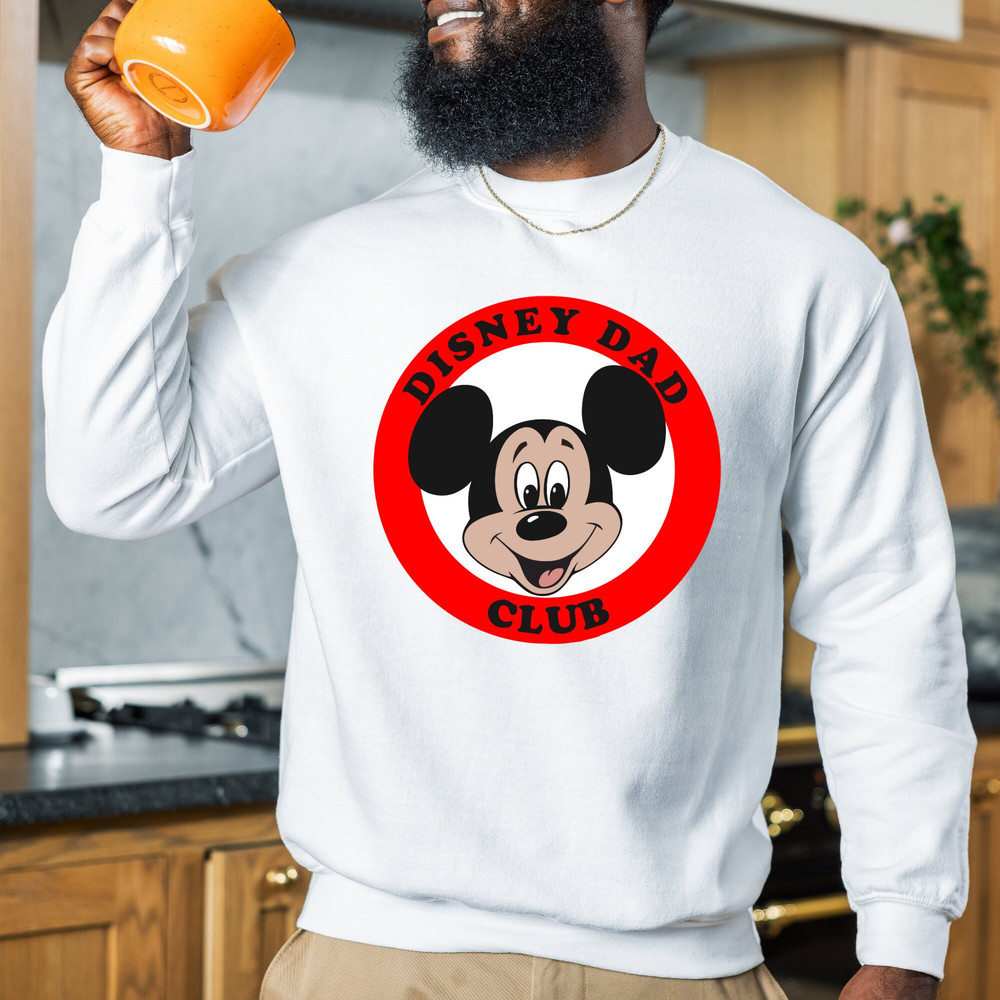 Disney Dad Club Sweatshirt, Mickey Mouse Dad Hoodie, Funny Dad Hoodie, Best Dad Disney Sweatshirt, Disneyland 2023 Outfit, Mickey Mouse Fan 1.jpg