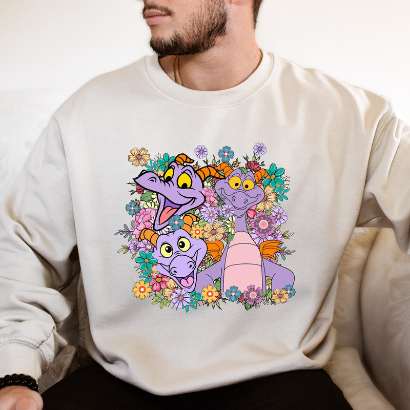 Disney Flower Figment Shirt, One little spark, of inspiration Shirt, Disney Figment Shirt, Disney Shirt, Disney World Shirt, Epcot Center.jpg