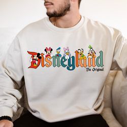 Disneyland The Original Mickey And Friends T-shirt, Disney Trip Family Shirt, Vintage Disneyland Shirt, Disneyworld Minn