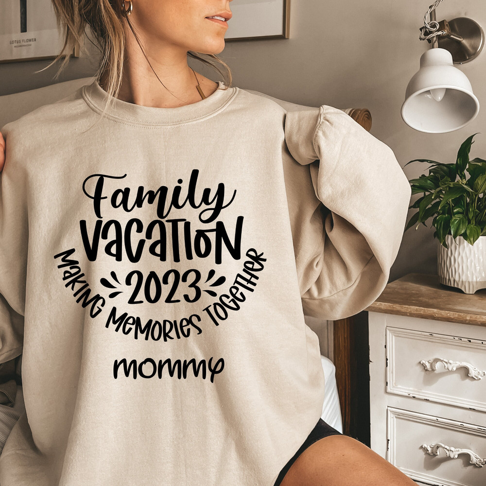 Family Vacation 2023 Making Memories Together Shirt, Family Vacation Shirts, Family Matching Tees, Summer Vacation T-shirts, Funny Travel.jpg