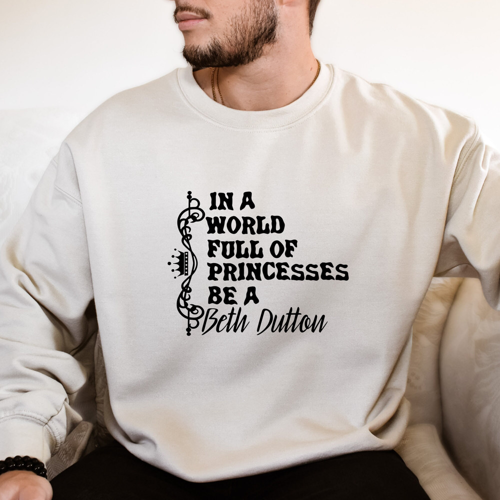 Halloween Witch Sweat, Witches hoodie, In A World Full of Princes Be A Witch sweat, Halloween Witch With Hat Sweat Gift.jpg