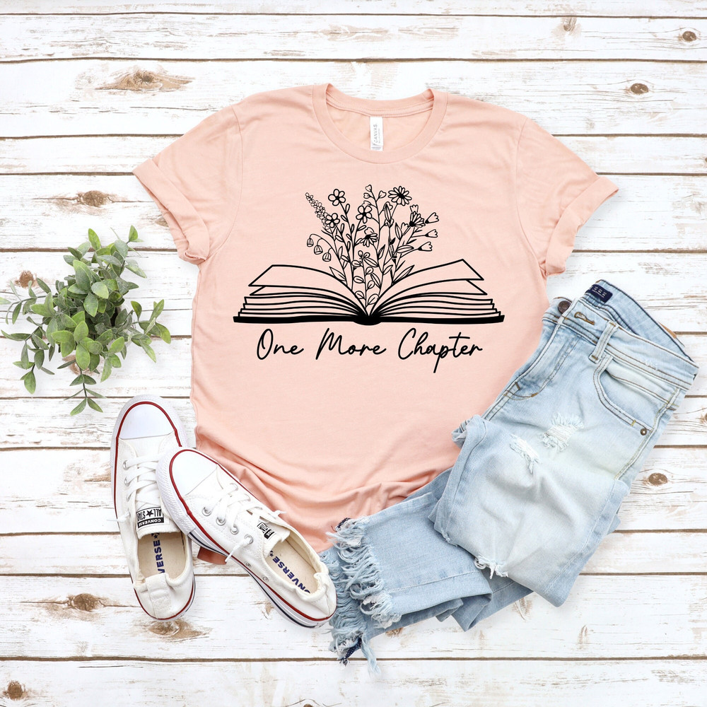 One More Chapter Reading Shirt Librarian Shirt Reading Teacher Bookish Funny Reading Shirt Book Lover Librarian Gifts Cute Graphic Trendy.jpg