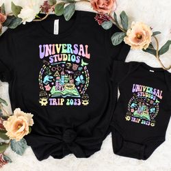 Personalized Universal Trip 2023 Shirt, Universal Family Trip Matching Shirt, Universal Group Shirt, Studios Vacation Te