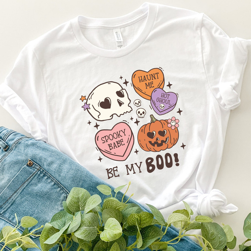 Spooky Babe Hot Witch & Be My Boo Designs, Fun Flirty Halloween Shirts for Fashion-Forward Ghouls.jpg