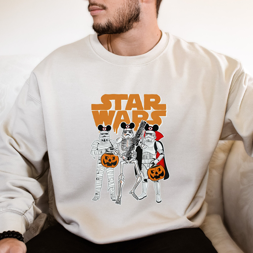 Star Wars Stormtrooper Skeleton Costume Mickey Ears Halloween Unisex T-Shirt, Funny Star Wars Halloween Hoodie Sweatshirt, Disneyland Party.jpg