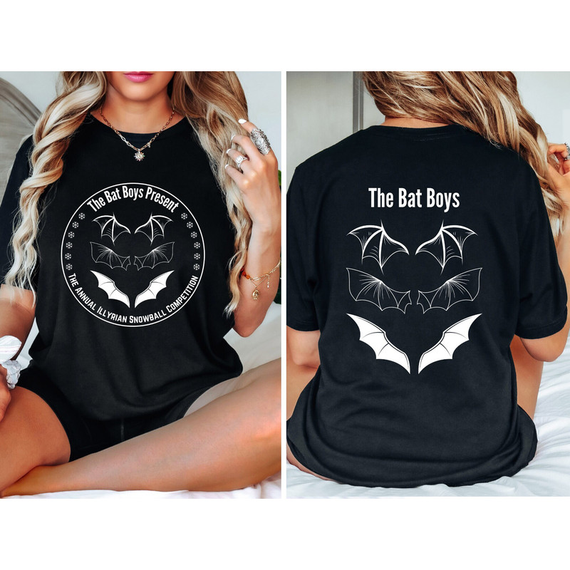 Tee The Bat Boys Tee, Retro Bat Boys Crew Shirt, Vintage Acotar Shirt, Bookish Shirt, The Bat Boys Fan Club, Gift for him.jpg