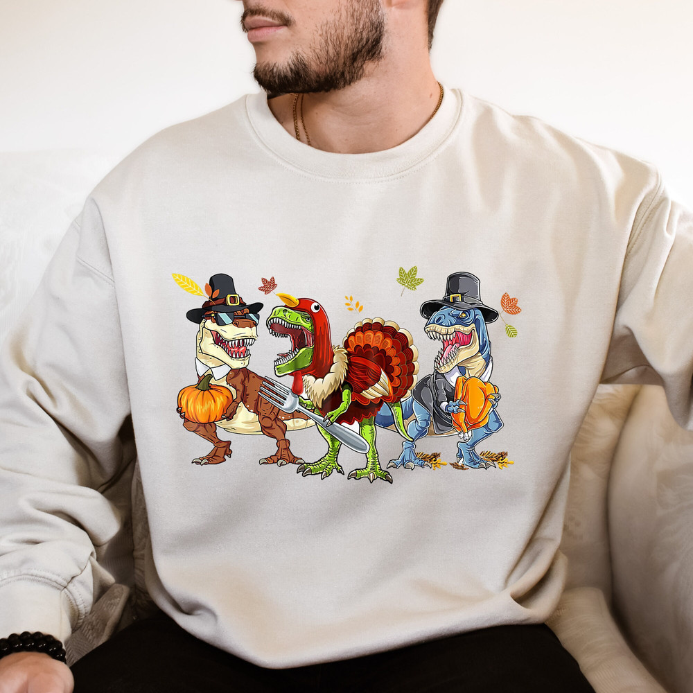 TRexgiving Shirt, T-Rex Shirt, Happy TRexgiving Shirt, Funny Thanksgiving Shirt, Cute Dinosaurs Shirt, Thanksgiving Shirt, Thanksgiving Gift 1.jpg