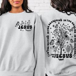 trendy jesus sweat, faith sweat, christian sweat, religious gift sweat for women men unisex, bible verse sweat,jesus quo