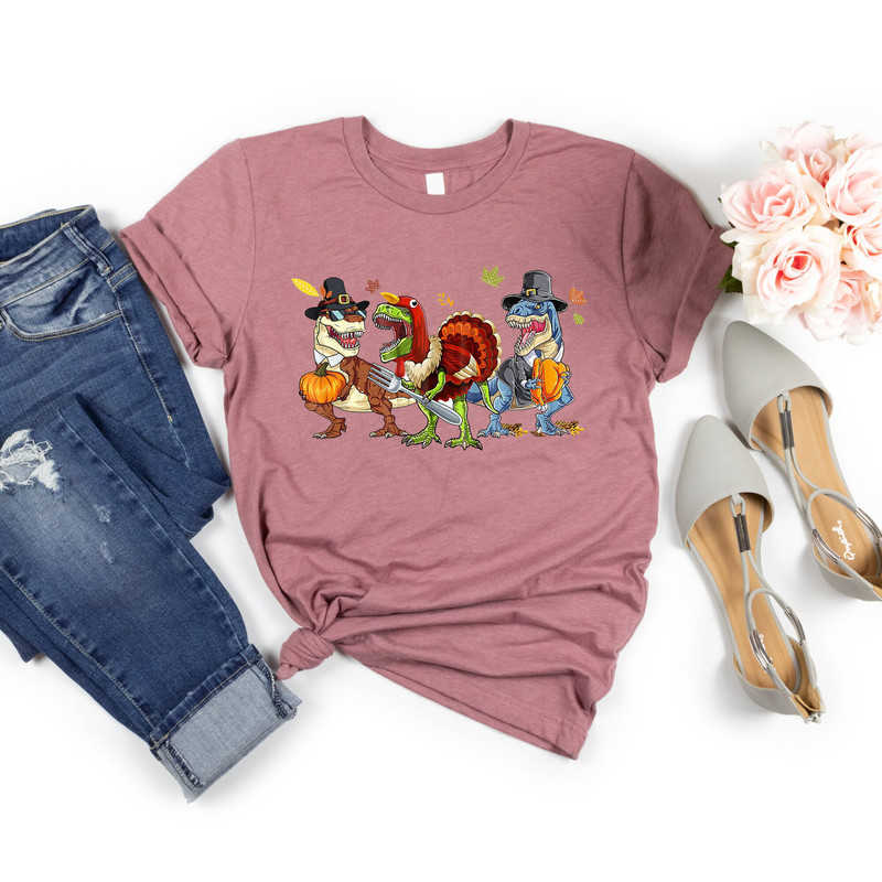 TRexgiving Shirt, T-Rex Shirt, Happy TRexgiving Shirt, Funny Thanksgiving Shirt, Cute Dinosaurs Shirt, Thanksgiving Shirt, Thanksgiving Gift.jpg
