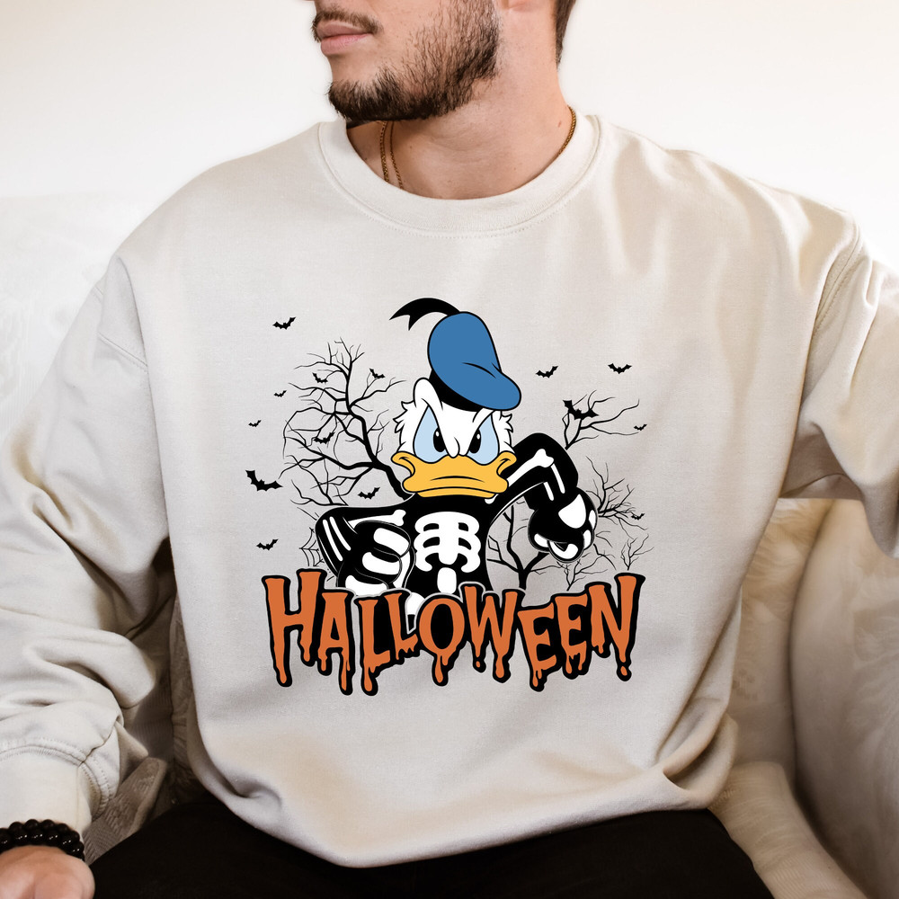 Vintage Disney Mickey and Friends Halloween Team Shirt, Disney Halloween Shirt Retro, WDW Magic Kingdom Shirt, Halloween Matching Shirt 3.jpg