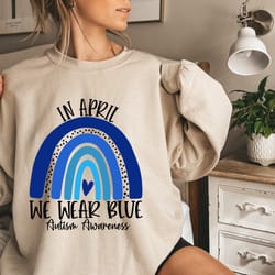 autism shirts awareness shirt, in april we wear blue, autism month, in april we wear blue, infinity autism, autism group