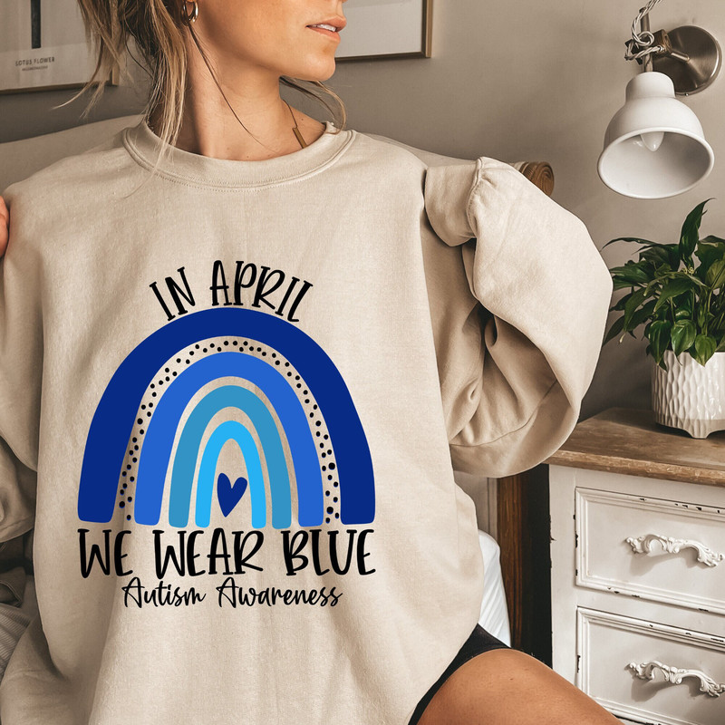 Autism Shirts Awareness Shirt, In April We Wear Blue, Autism Month, In April We Wear Blue, Infinity Autism, Autism Group shirts.jpg