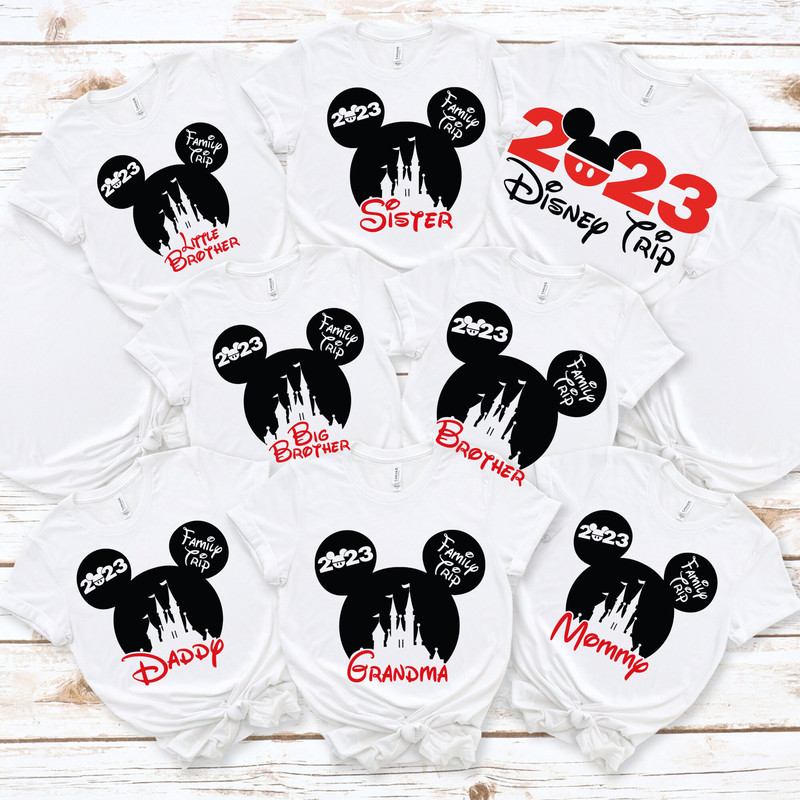 Custom Disney Family Vacation Shirts, Disney Shirts, Disney Trip Shirts, Disney Vacation Shirts, Disney Family Shirts, Disney Vacation Tee.jpg
