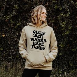 girls just wanna have fundamental human rig rights sweetshirt for women, womens rights, feminist hoodie, fundamental, ri