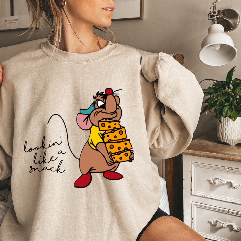 Lookin' Like A Snack Gus-Gus Shirt, Disney Cindrella Shirt, Disney Snacks, Disneyland Trip Shirt, Disney Family Shirt, Disneyland, Cindrella.jpg