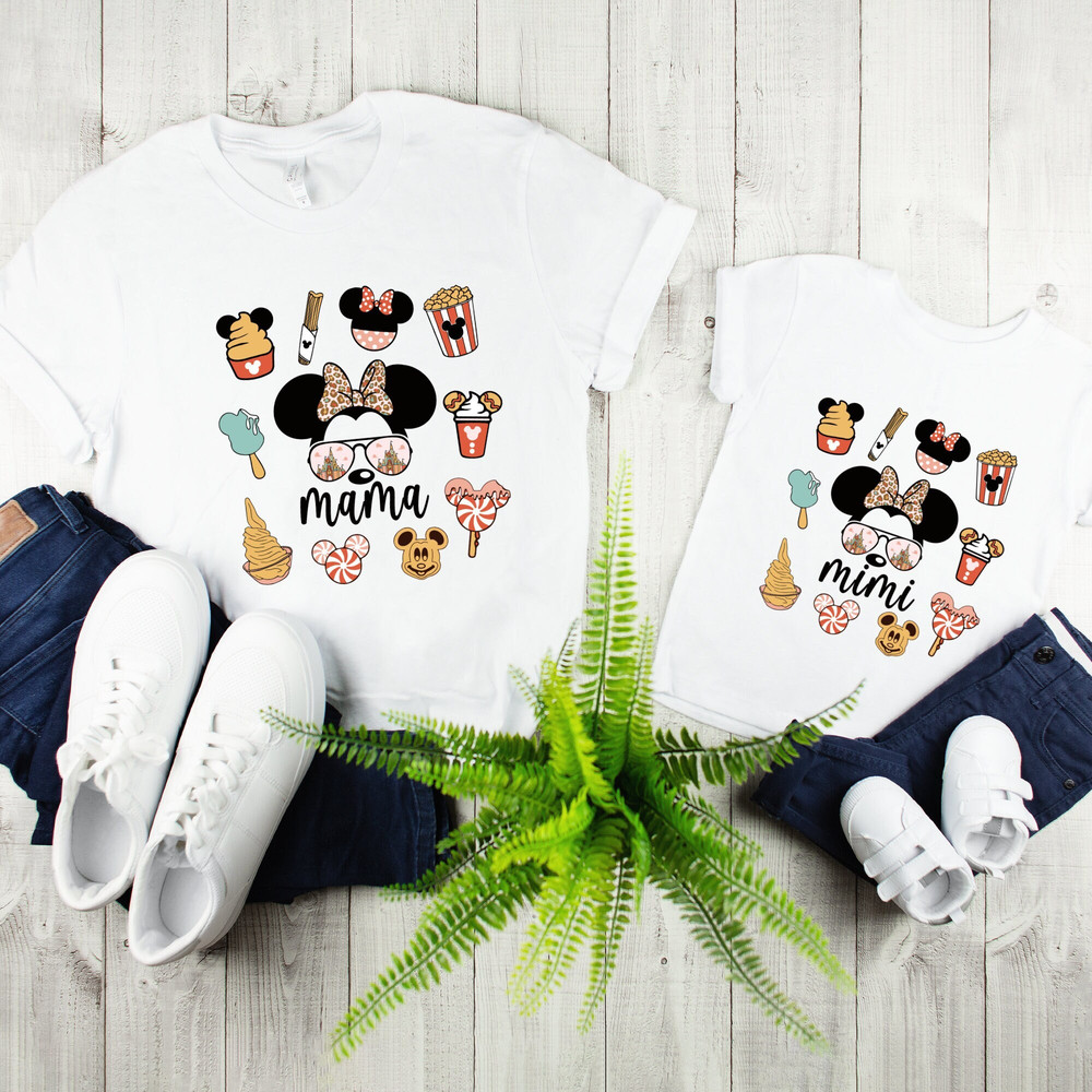 Mama Mouse Mini Mouse shirts, Mini Mama Daddy Matching shirt, Parents and Kids Matching shirts, Mothers Day gift, Disney Family Vacation Tee.jpg
