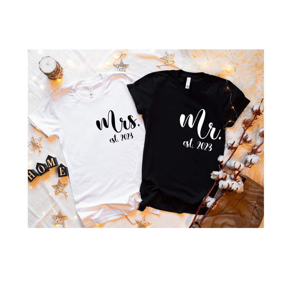 Mr and Mrs, Mr and Mrs shirts, Honeymoon Shirts, Mrs and Mr, Mr and Mrs Shirts, Newlywed Shirts, Just Married, Wedding Shirts.jpg