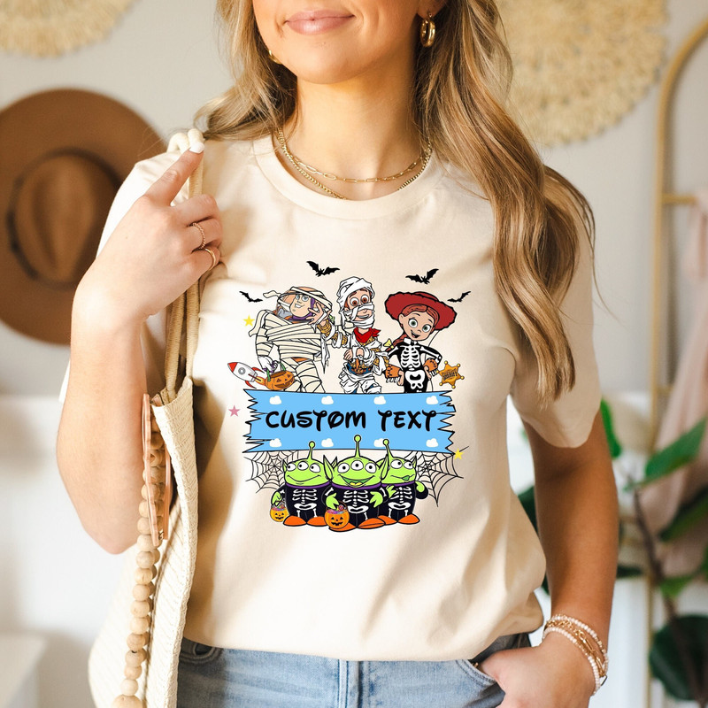 Custom Toy Story Halloween Shirt, Vintage Toy Story Characters Halloween shirt, Toy Story Shirt, Family Halloween, Disney trip Shirt,.jpg