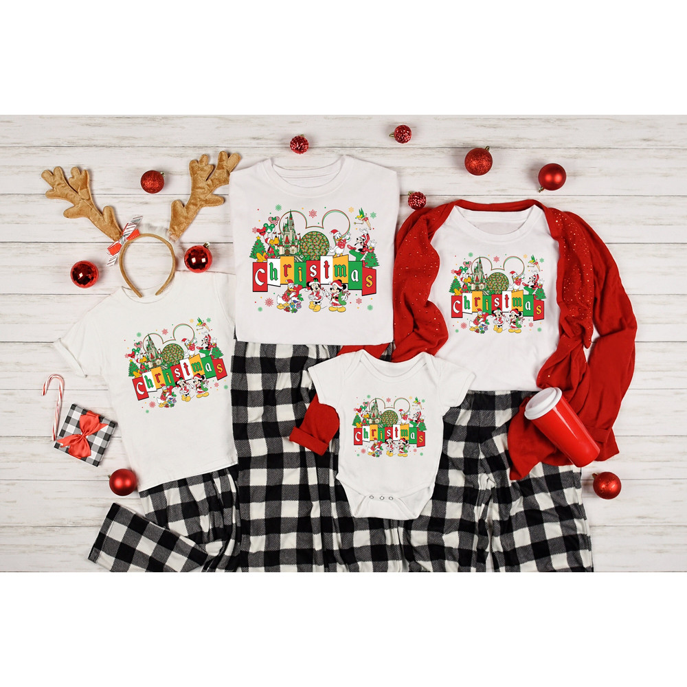 Disney Christmas Shirts, Hoodie, Family Christmas Party, Epcot T-Shirt, Christmas Disney Vacation, Christmas Gift, Christmas mickey minnie.jpg