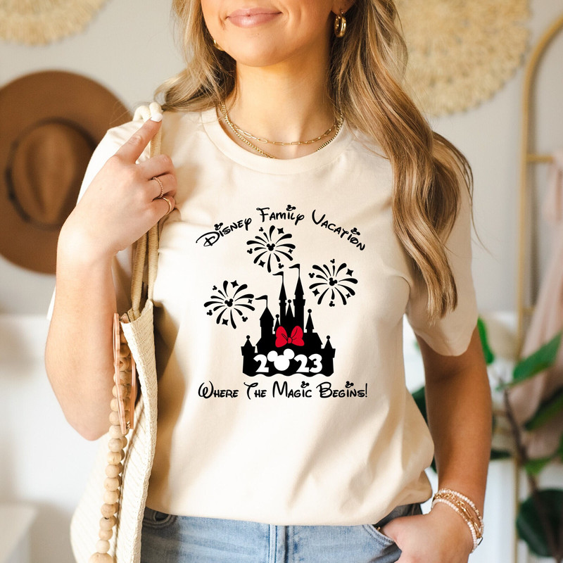 Disney Family Vacation 2023, Disney Family Trip, Disney Matching Shirts, Family Vacation Shirt, Personalized Tee, Disney Vacation Shirt,.jpg