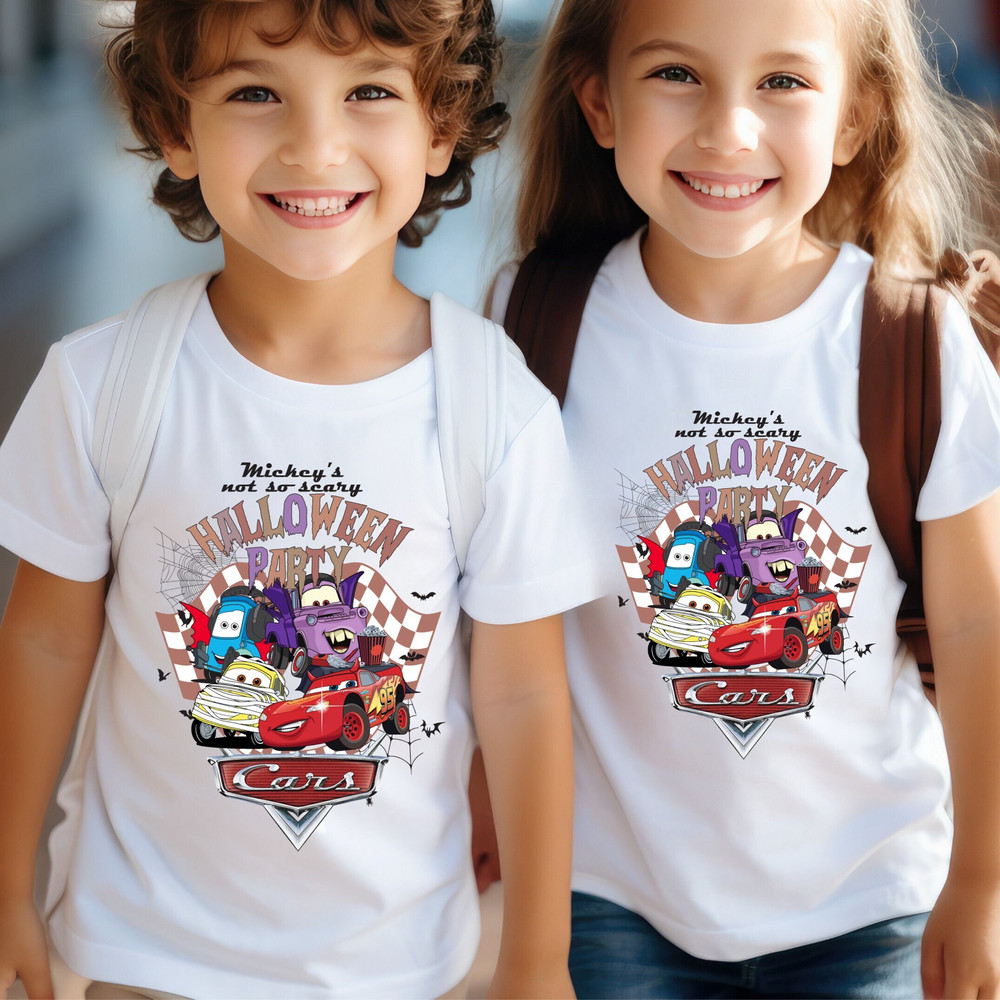 Disney Lightning McQueen Halloween ShirtHoodieSw, Disneyland Halloween Shirt, Disney Cars Halloween Shirt, Mickey Not So Scary Halloween.jpg