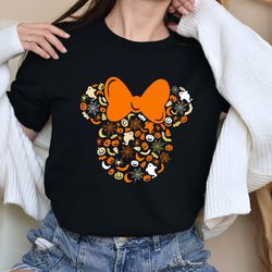 disney thanksgiving shirt, disney family matching shirt, fall leaves mouse head shirt, minnie thanksgiving shirt, autumn