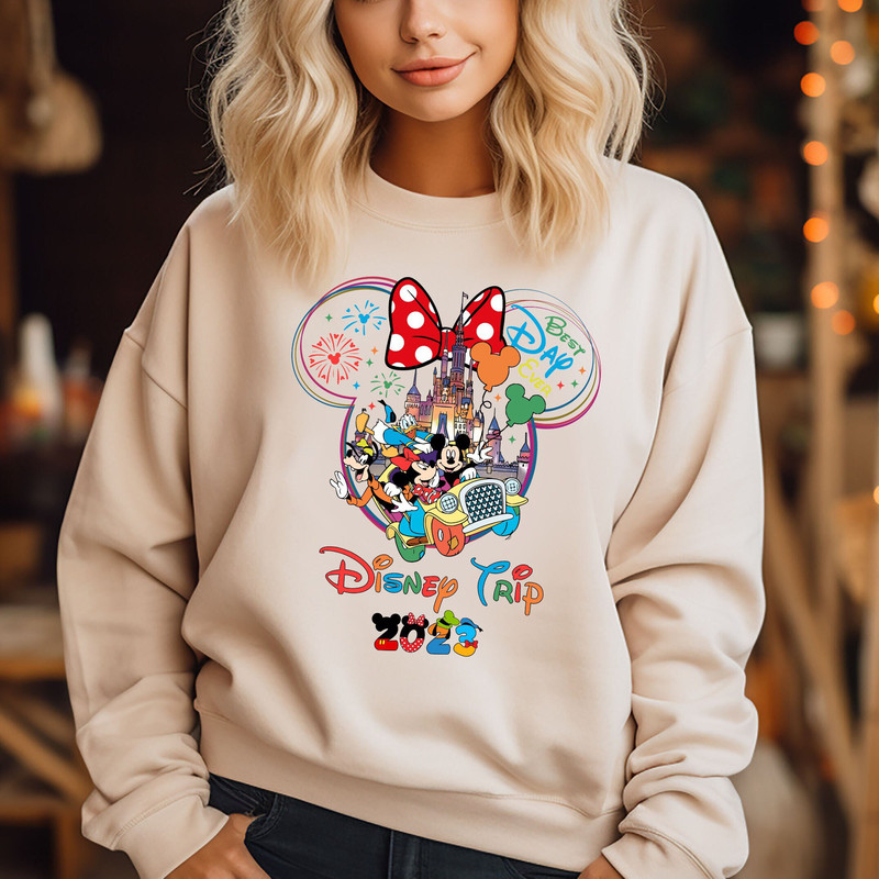 Disney Trip 2023 Shirt, 2023 First Disney Trip, Vacay Mode, Family Trip Minnie Shirt, Mickey And Friends Disneyworld Tee, Disney family.jpg