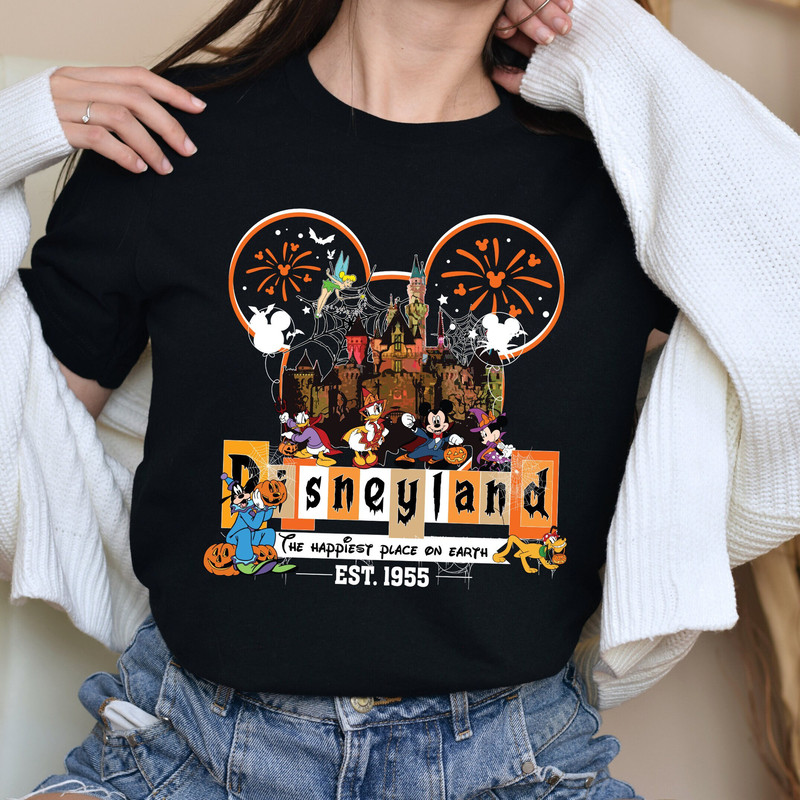 Disneyland Halloween Shirts, Disney Mickey and Co Halloween Shirt, Mickey Halloween Shirt, Not So Scary Tee, Halloween Trick or Treat Shirt.jpg