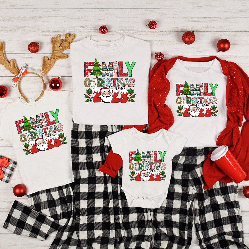 Family 2023 Christmas Shirts, Family Shirts, Family Squad Christmas, Family Reunion Shirt, Matching Santa, Christmas Gift, Christmas Party.jpg